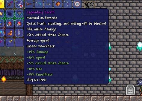 best terraria weapon modifiers.